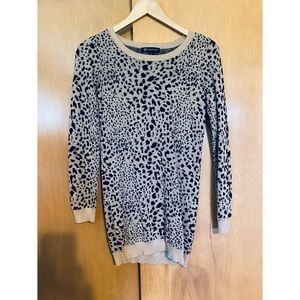 Cheetah print sweater